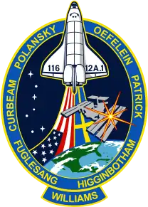STS-116 logo