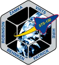STS-130 emblem