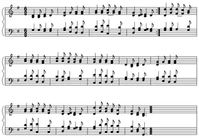 Noter til den samiske nationalsang.