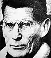 Samuel Beckett, 1906-1989.