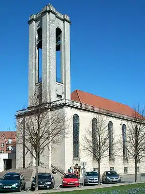 Sankt Lukas Kirke på Frederiksbjerg.