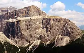 Sass Pordoi 2.950 m.o.h.