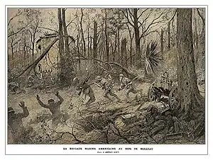 Amerikanske marineinfanterister i Belleau Wood (1918)