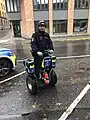 Svensk Segway politi i Stockholm