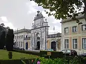 Palácio de Seteais' facade, udbygget af Marquês de Marialva