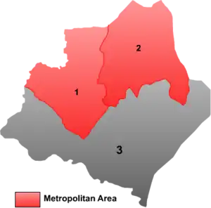 Kort over Shizuishan