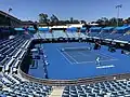 Træning på Show Court 2 ved Australian Open 2020.
