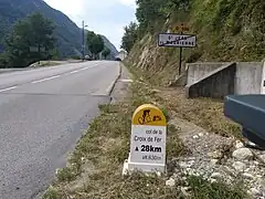 Passets begyndelse i Maurienne-dalen