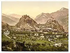 Sion i Wallis, postkort