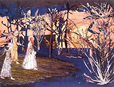 Syvende dag i Paradis.Collage 1920