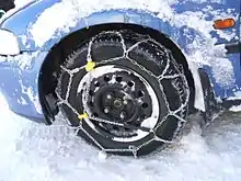 Snekæder monteret på hjul (Honda)