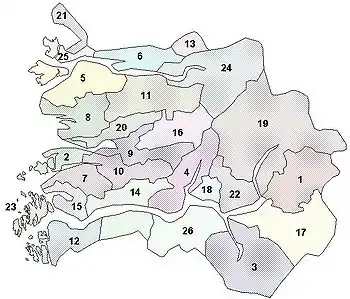 Kommuner i Sogn og Fjordane.