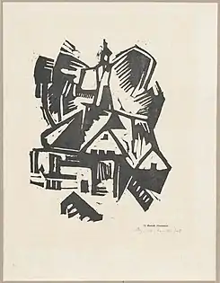 Markedspladsen i Chełmsk, 1916