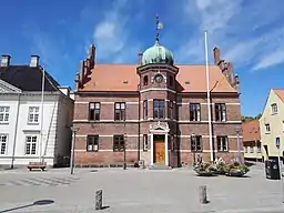 Møn Kommunes rådhus i Stege