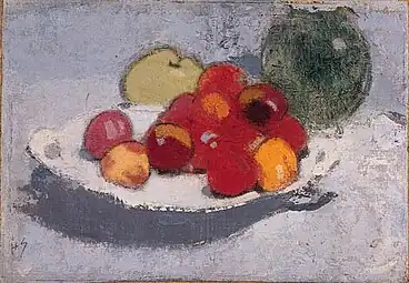 Stilleben med frugt, ukendt dato