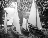 Hallen med sejlbåde