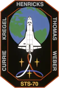 STS-70 logo