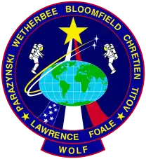Sts-86 emblem