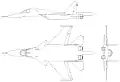 Tegninger af Su-34