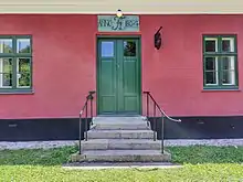 Indgangen til Sukkerfabrikken