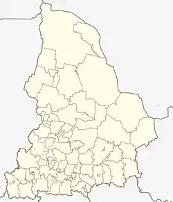 Jekaterinburg ligger i Sverdlovsk oblast