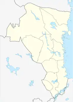 Dellen ligger i Gävleborg