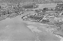 Udsigt over Kanalen, ca. 1955