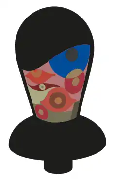 'no title' (Head, portrait Hans Arp), 1919. Collection: Paris, Centre Pompidou