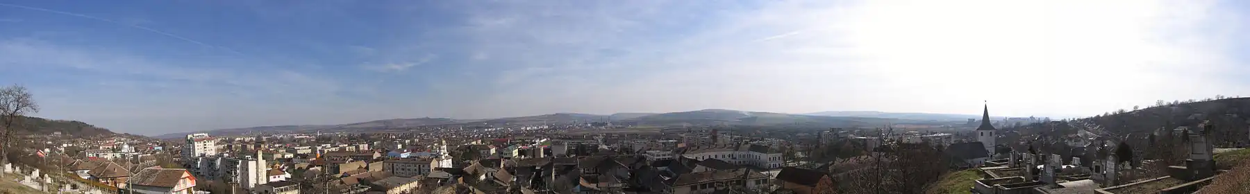 Panorama over Târnăveni
