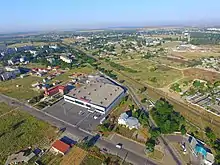 Kirke og indkøbscenter