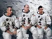 (V-H) Eugene Andrew Cernan, Thomas Patten Stafford, John Watts Young