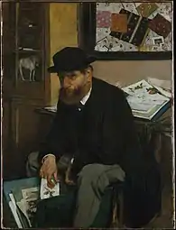 Kunstsamleren, (The Collector of Prints) 1866