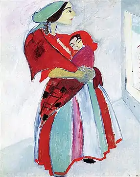 Sigøjnerkvinde, 1916.