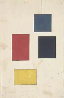 Theo van Doesburg: Maleriets grundelementer, 1922
