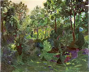 Skogsinteriør, 1900 (Nasjonalmuseet)