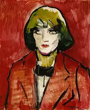 Kvindeportræt, 1911