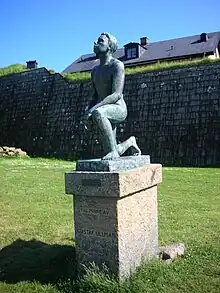 "Till minne av Gustaf Ullman" i Varberg