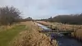 Almstrup Kanal der blev gravet under 1. verdenskrig