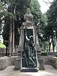 Gravmonument på 'Cimetière protestant de Montpellier' (fr)
