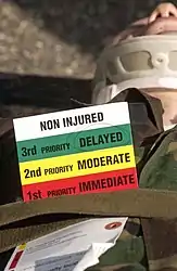 Triagekort for den amerikanske hær, US-Army