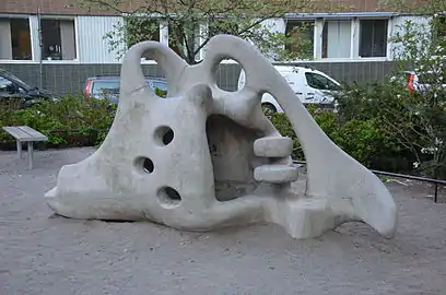 Tufsen i Droskanparken i Stockholm