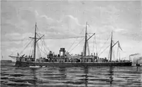 Tegning af Admiral Lazarev