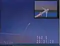NTSB animation – flyet fortsatte angiveligt opad efter at cockpitsektionen var faldet af.