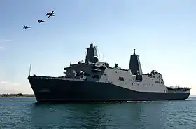 USS New Orleans (LPD-18) i San Diego