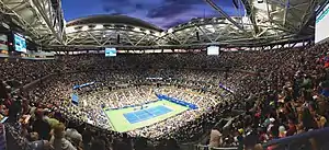 Arthur Ashe Stadium under US Open 2019