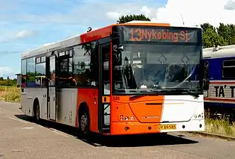 En VDL berkhoff på den regionale linje 13