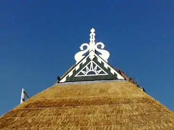 Uglebræt på en gård i Surhuisterveen