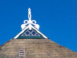 Uglebræt på en gård i Wanswerd