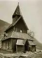 Urnes stavkirke i ca. 1880