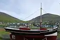 VA.193.Selvík, Sørvágur. En af de første havgående færøske fiskebåde